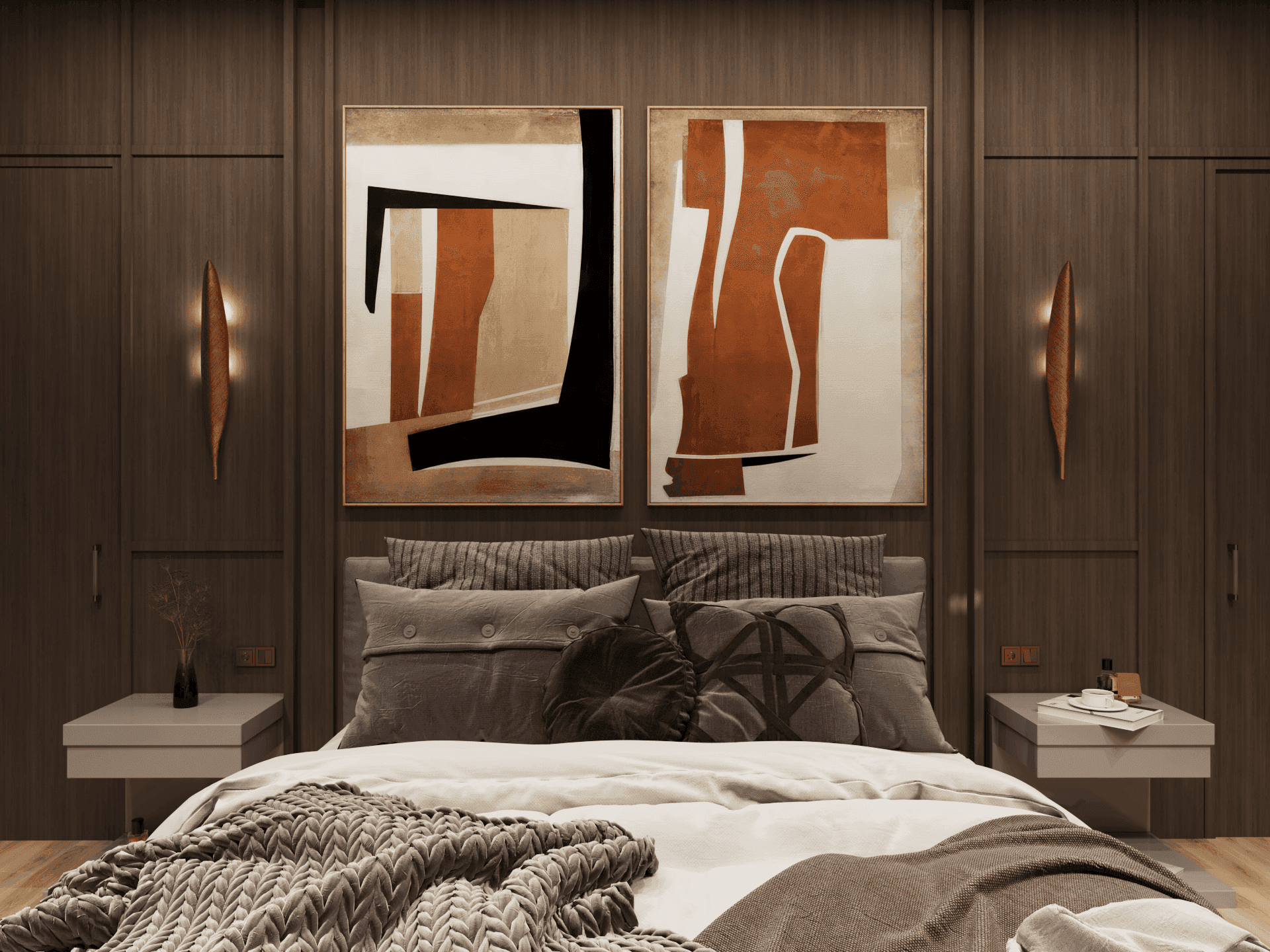 The Double Torch Master Bedroom